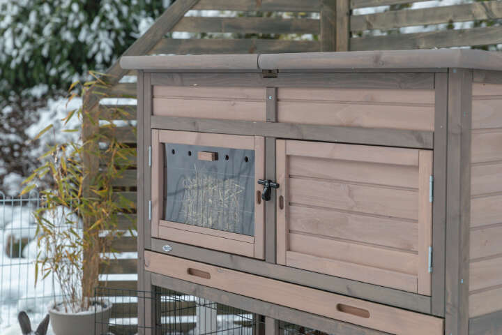 TRIXIE Kleintierstall XL mit Wärmedämmung